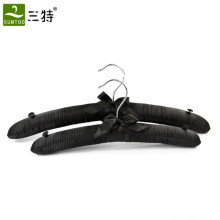 satin padded clothes hanger for evening dress